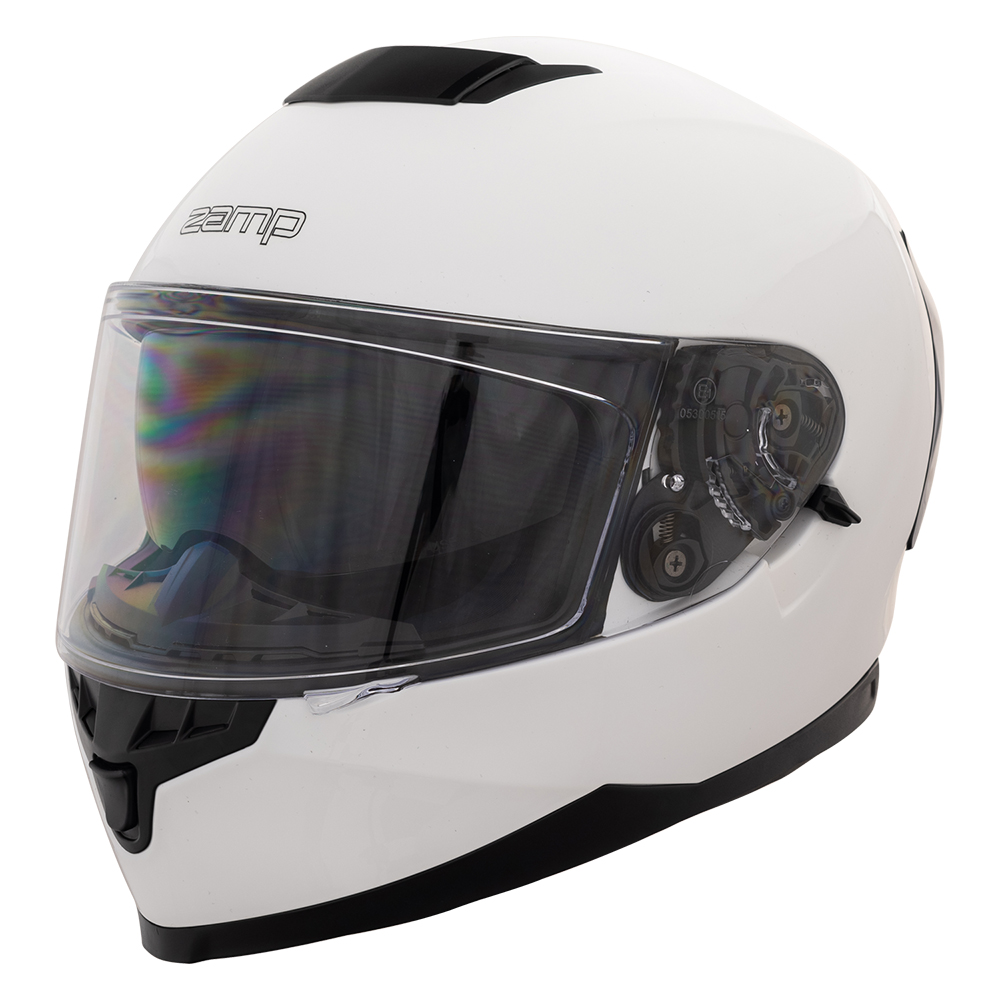 FR-4 Gloss White Helmet
