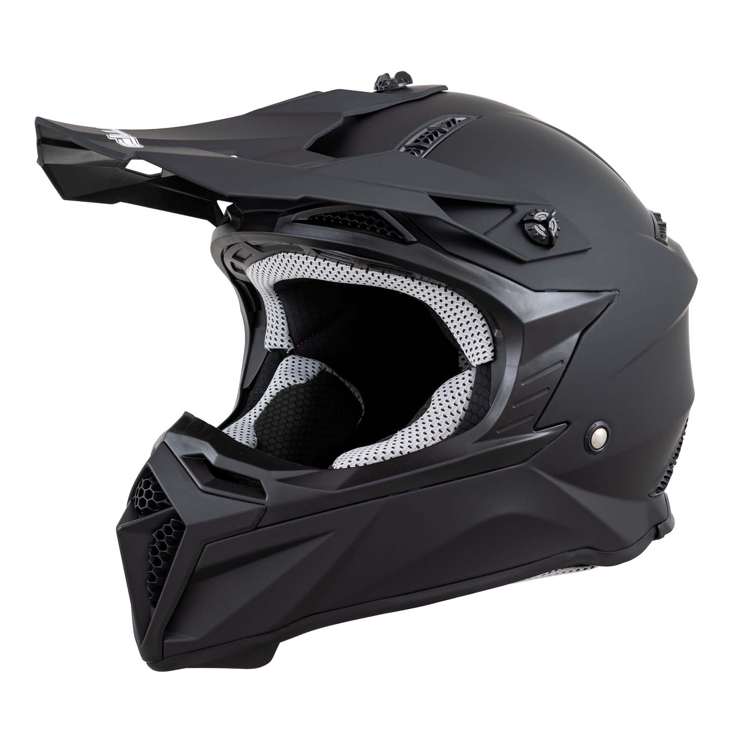 FS-9 Matte Gray Graphic Helmet