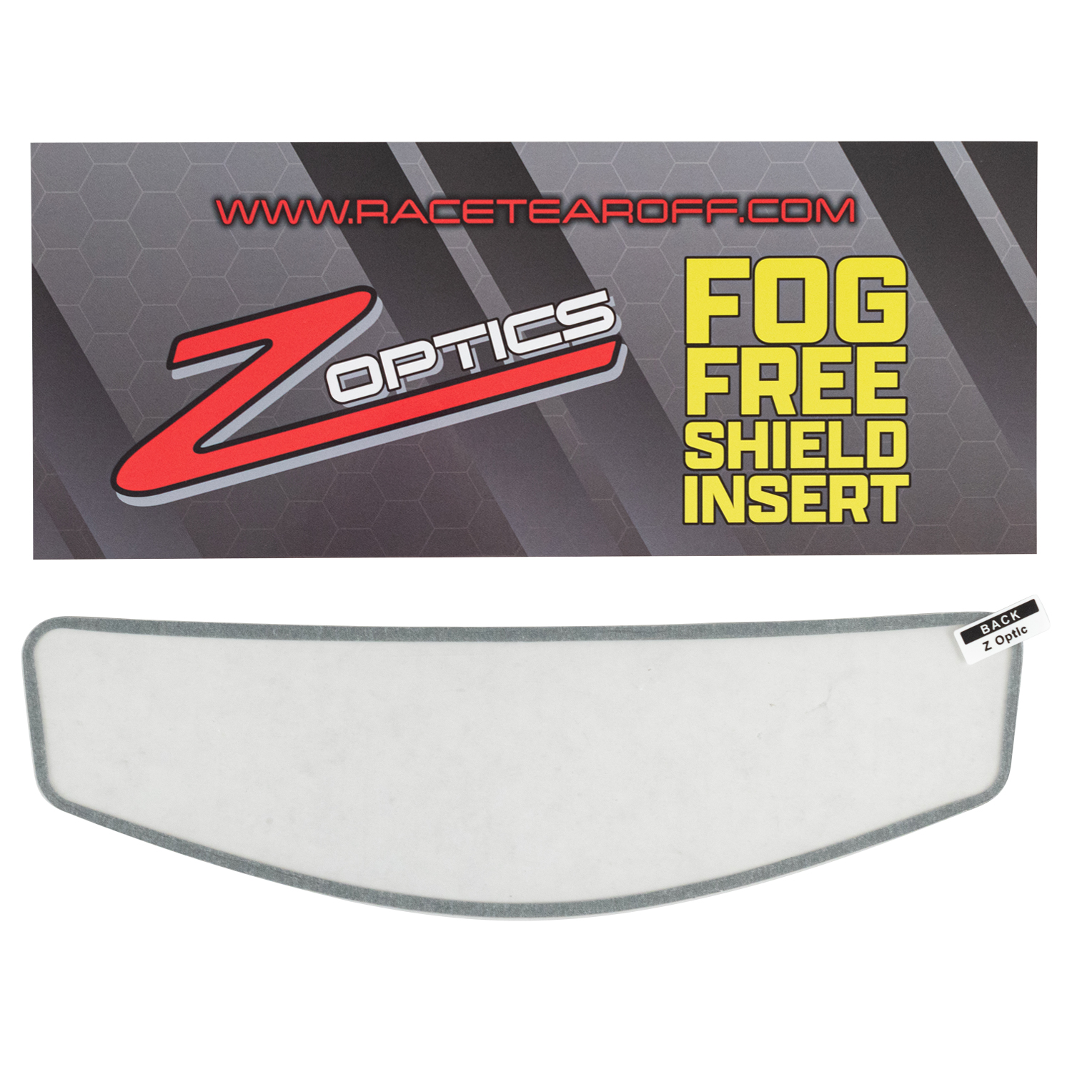 Fog Free Shield Insert