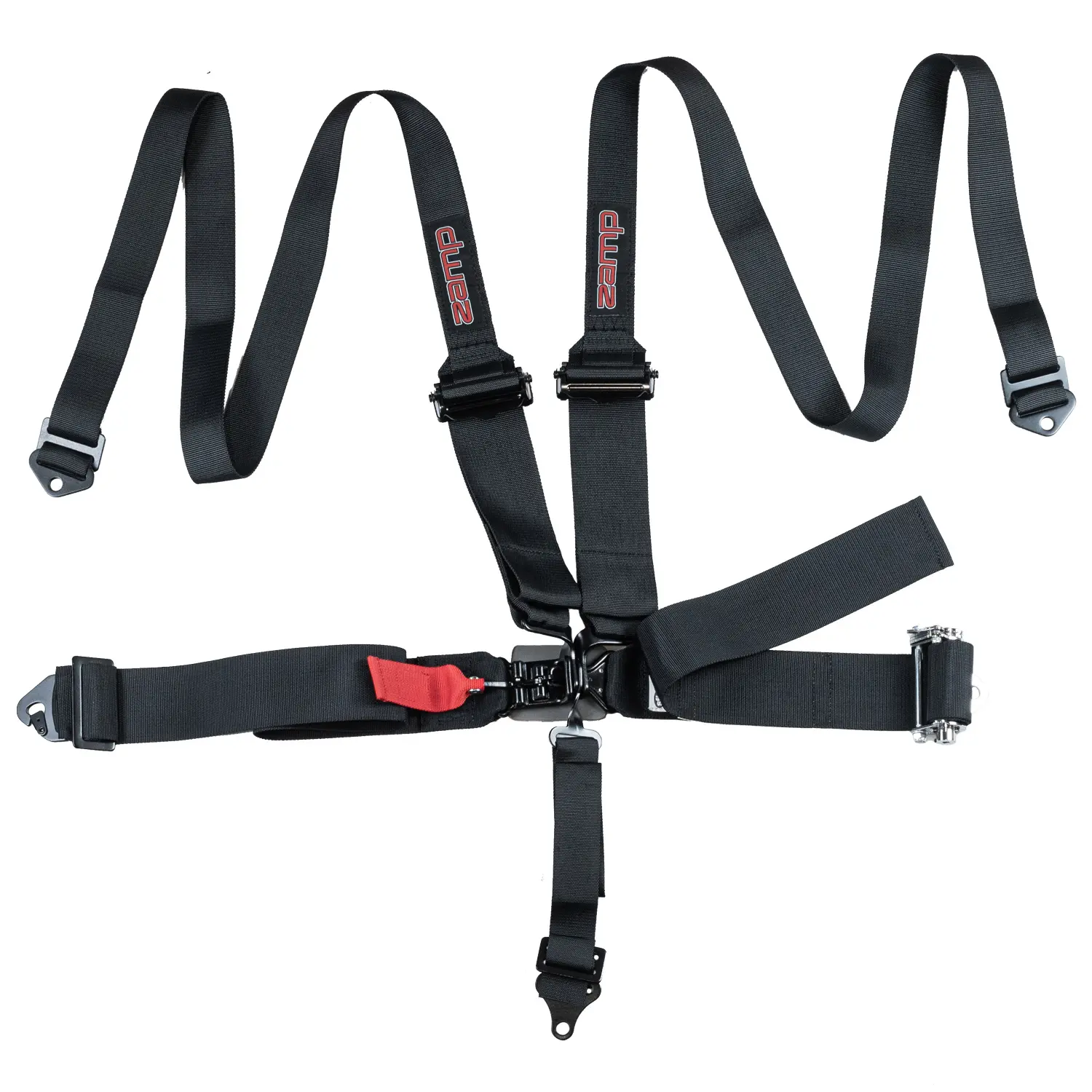 SFI 16.1 3in/2in Ratchet 5-pt Seat Harness