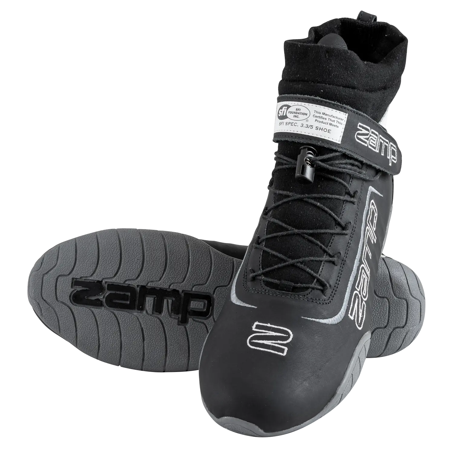 ZAMP ZR-60 SFI-5 Auto Racing Shoes - Nomex, Dirt Track & Karting (New)