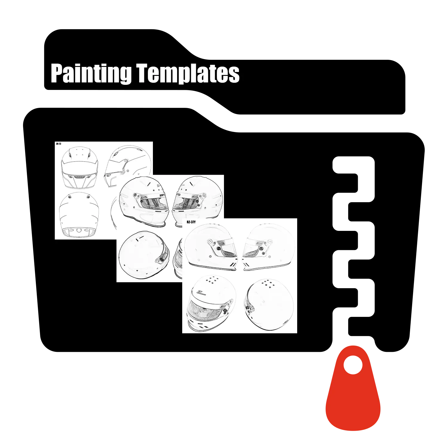 Zamp Painter Templates Product Image Zip File