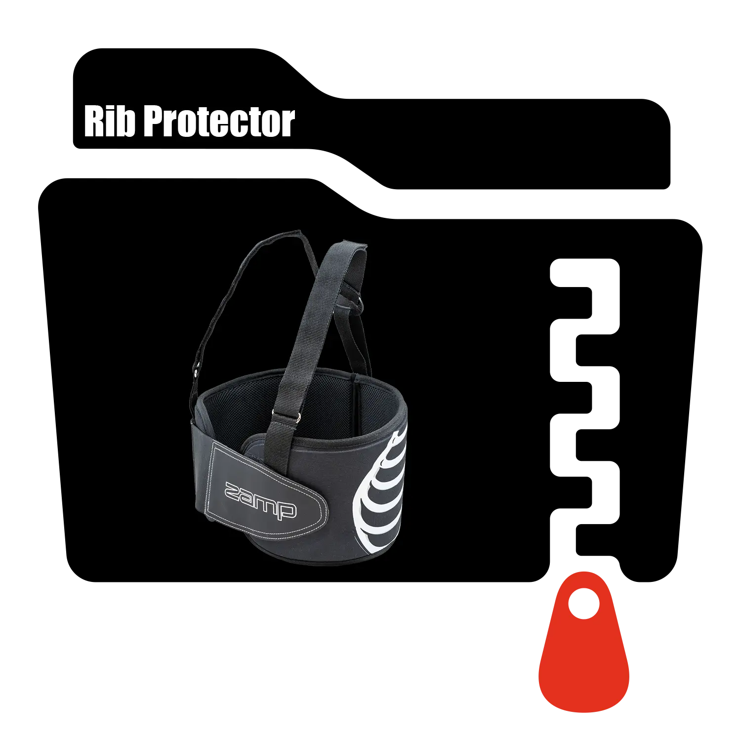 Zamp Rib Protector Product Image Zip File